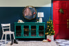 Rigolet 60" 4-Door Accent Cabinet - Blue|Armoire décorative Rigolet de 60 po avec 4 portes - bleue