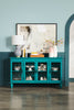 Rigolet 60" 4-Door Accent Cabinet - Blue|Armoire décorative Rigolet de 60 po avec 4 portes - bleue