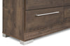 Riley Bedroom 6-Drawer Dresser, 49"W x 31"H, Made in Canada - Grey | Commode de chambre à coucher Riley de 49 po (L) x 31 po (H) à 6 tiroirs, fabriquée au Canada - grise