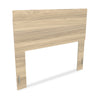 Riley Panel Bed with Headboard & Frame for Kids, Made in Canada, Natural - Full Size | Lit à panneaux Riley avec tête de lit et cadre de lit pour enfants, fabriqué au Canada, naturel - format lit double