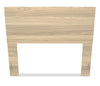 Riley Panel Bed with Headboard & Frame for Kids, Made in Canada, Natural - Full Size | Lit à panneaux Riley avec tête de lit et cadre de lit pour enfants, fabriqué au Canada, naturel - format lit double
