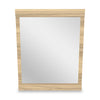 Riley 5pc Bedroom Set with Panel Bed, Dresser & Mirror, Made in Canada, Natural - Full Size | Ensemble de chambre à coucher Riley 5 pièces avec lit à panneaux, commode et miroir, fabriqué au Canada, naturel - format lit double