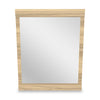 Riley 6pc Bedroom Set with Panel Bed, Dresser, Mirror & Nightstand, Made in Canada, Natural - Full Size | Ensemble de chambre à coucher Riley 6 pièces avec lit à panneaux, commode, miroir et table de nuit, fabriqué au Canada, naturel - format lit double