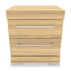 Riley 6pc Bedroom Set with Panel Bed, Dresser, Mirror & Nightstand, Made in Canada, Natural - Full Size | Ensemble de chambre à coucher Riley 6 pièces avec lit à panneaux, commode, miroir et table de nuit, fabriqué au Canada, naturel - format lit double