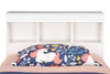 Riley Mates Bed with Bookcase Headboard Set for Kids, Made in Canada, White - Twin Size | Lit matelot Riley avec ensemble de tête de lit bibliothèque pour enfants, fabriqué au Canada, blanc - format lit simple