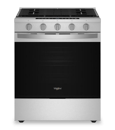 Whirlpool 5 Cu. Ft. Gas Range with Air Fry and SpeedHeat™ Burner - Stainless Steel - WSGS7530RZ | Cuisinière à gaz Whirlpool de 5 pi3 avec friture à air et brûleur SpeedHeatMC - acier inoxydable - WSGS7530RZ | WSGS753Z