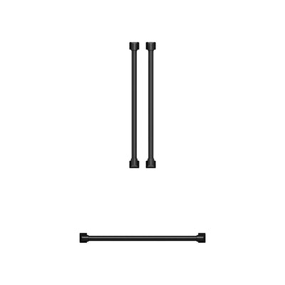 Thor Kitchen Handle and Knob Set for 30” Refrigerator in Black - CKA-RF3017-BLK | Ensemble de poignées et de boutons Thor Kitchen noir pour réfrigérateur de 30 po - CKA-RF3017-BLK  | RF30KBLK