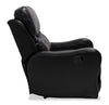 Ellis 32" Faux Leather Glider Reclining Chair – Black | Fauteuil coulissant et inclinable Ellis 32 po de en similicuir - noir