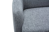 Monroe 29" Fabric Accent Chair with Metal Legs - Grey | Fauteuil d’appoint Monroe de 29 po en tissu avec pattes en métal - gris