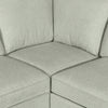 Scott Living Haven 3-Piece Chenille Fabric Sleeper Sectional - Seafoam Blue | Sofa-lit sectionnel Haven de Scott Living 3 pièces en tissu de chenille - bleu écume de mer