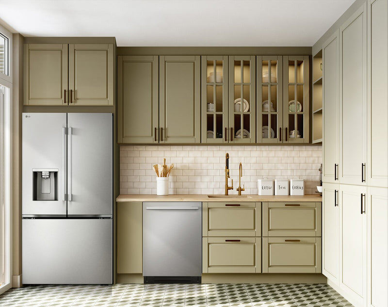 LG 36\" 24 Cu. Ft. Counter-Depth MAX™ Zero Clearance™ French-Door Refrigerator - LF24Z6330S