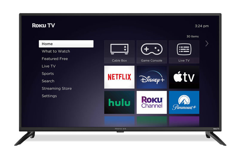 Proscan 43\" LED 4K UHD Smart Roku TV (PTRU4380)