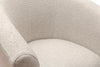 Ethan 31" Linen-Look Fabric Tub-Style Accent Chair with Wood Legs – Linen  | Fauteuil d’appoint Ethan de style gondole de 31 po en tissu d’apparence lin avec pattes en bois - lin