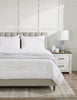 Veranda & Grove 4-Layer Queen Cotton Blanket - Grey | Couverture Veranda & Grove en coton à 4 couches pour grand lit - grise