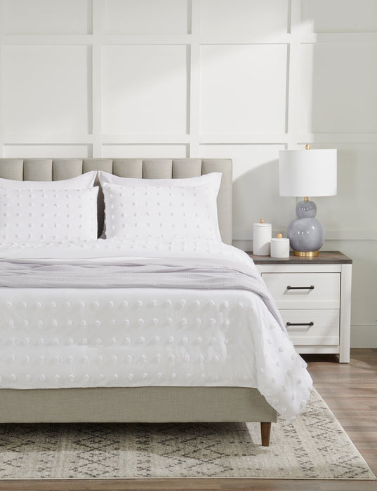 Veranda & Grove 4-Layer Queen Cotton Blanket - Grey