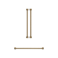 Thor Kitchen Handle and Knob Set for 36” Refrigerator in Brushed Bronze - CKA-RF3621-BRZ 