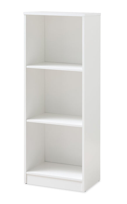 William 15.75\" 2-Shelf Bookcase - White 