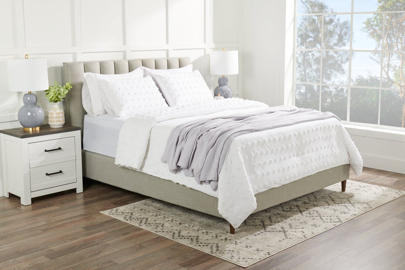 Veranda & Grove 4-Layer Queen Cotton Blanket - Grey