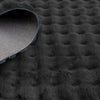 Dream Step Memory Foam Bubble Dark Grey Faux Fur Area Rug  - 5' x 7' | Carpette Dream Step à bulles en fausse fourrure gris foncé avec mousse à mémoire de forme - 5 pi x 7 pi