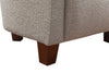 Ethan 31" Linen-Look Fabric Tub-Style Accent Chair with Wood Legs – Linen  | Fauteuil d’appoint Ethan de style gondole de 31 po en tissu d’apparence lin avec pattes en bois - lin