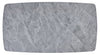 Arlo Dining Table with Sintered Stone Top, 55"W, Metal - Grey/Black | Table de salle à manger Arlo de 55 po (L) en métal avec dessus en pierre frittée - grise et noire