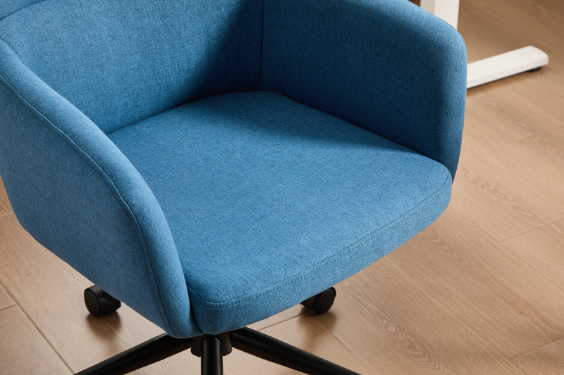 Stevie 23\" Swivel Office Chair with Adjustable Height – Blue