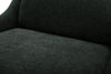 Clay Dining Chair with Polyester Fabric - Charcoal | Chaise de salle à manger Clay en tissu de polyester - anthracite