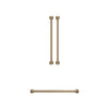 Thor Kitchen Handle and Knob Set for 30” Refrigerator in Brushed Bronze - CKA-RF3017-BRZ