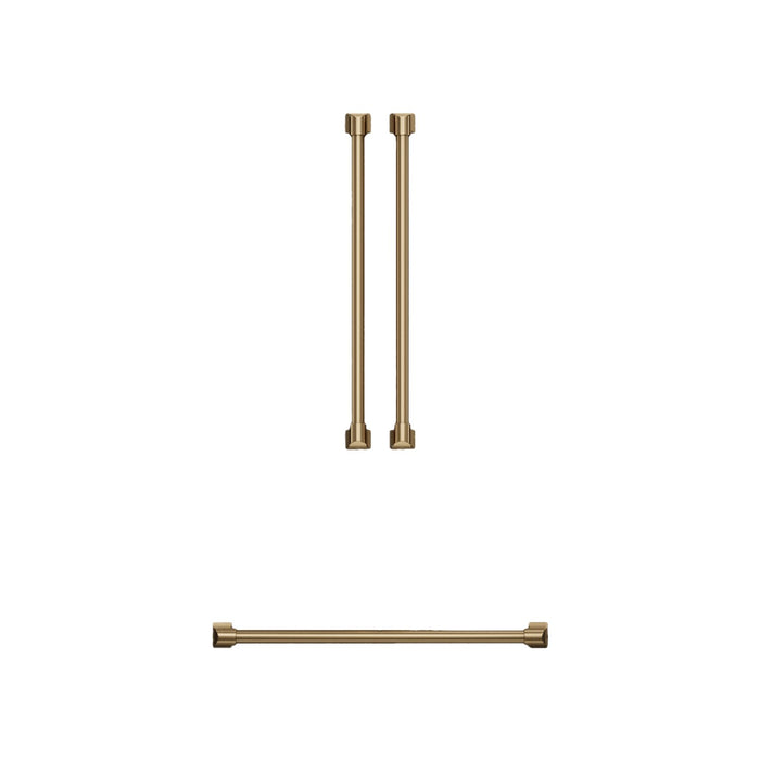 Thor Kitchen Handle and Knob Set for 30” Refrigerator in Brushed Bronze - CKA-RF3017-BRZ