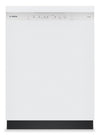 Bosch 100 Series 24\" 48 dBA Smart Dishwasher with PrecisionWash® - White - SHE41CM2N