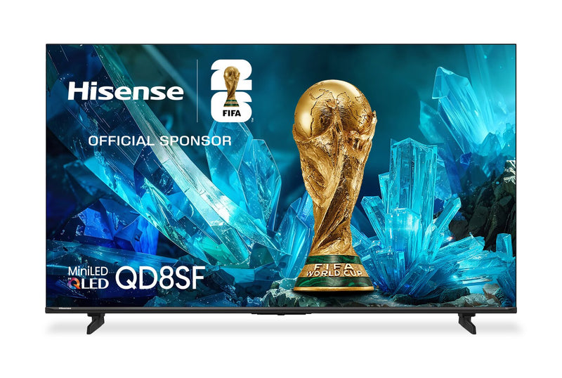 HISENSE 85\" QD8SF Hi-QLED Mini-LED 4K Smart Fire TV (85QD8SF) – 2026 Model