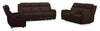 Reign 41.25" Top-Grain Genuine Leather Power Reclining Chair with USB Port - Silverado Chocolate Brown | Fauteuil à inclinaison électrique Reign de 41,25 po en cuir véritable de qualité supérieure avec port USB - brun chocolat Silverado