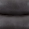 Quinn Leather-Look Fabric Swivel Rocker Power Recliner - Grey 