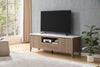 Carlton 58.25" Modern TV Stand with Storage for TVs up to 58"- Dark Taupe | Meuble pour téléviseur moderne Carlton de 58.25 po avec rangement pour téléviseurs de jusqu’à 58 po - taupe foncé