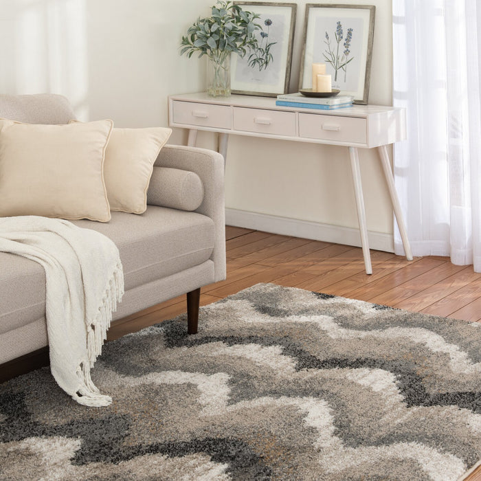 Tucker 5' x 7' Machine Woven Area Rug – Multicolour