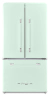 Classic Retro by Unique 36\" 21.4 Cu. Ft. Counter-Depth Refrigerator - Summer Mint Green - UGP-595L LG AC