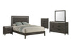Sable Bedroom Dresser Mirror - Dark Grey | Miroir de commode de chambre à coucher Sable - gris foncé