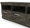 Camden 65" TV Stand with Storage and Cable Management for TVs up to 70" - Alabaster Oak | Meuble pour téléviseur Camden de 65 po avec rangement et système de gestion des câbles pour téléviseurs jusqu’à 70 po - chêne albâtre