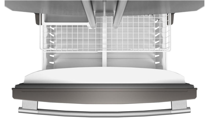 KitchenAid 36\" 20 Cu. Ft. Counter-Depth French Door Refrigerator - PrintShield Stainless - KRFC136SPS