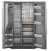 KitchenAid 36" 21 Cu. Ft. Counter-Depth Refrigerator – Fingerprint Resistant Stainless Steel - KRSC536RPS | Réfrigérateur KitchenAid de 21 pi3 et de 36 po de profondeur comptoir  - acier inoxydable résistant aux traces de doigts - KRSC536RPS