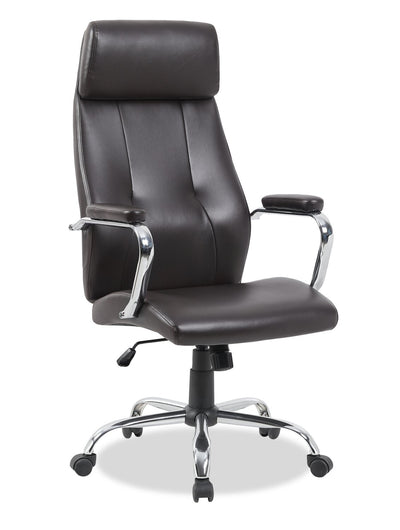 Steadman 24.4" Office Chair - Dark Brown | Chaise de bureau Steadman de 24.4 po - brun foncé