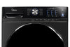 Midea 5.2 Cu. Ft. Front Load Washer with Steam Care – Grey - MLHW52S7AGG | Laveuse Midea à chargement frontal de 5,2 pi³ avec soin à la vapeur – gris – MLHW52S7AGG