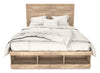 Oakley 6pc Bedroom Set with Storage Bed, Dresser, Mirror & Nightstand, Made in Canada, Natural - Queen Size | Ensemble de chambre à coucher Oakley 6 pièces fabriqué au Canada avec lit de rangement, commode, miroir et table de nuit - format grand lit