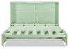 Parker Cabinet Bed, Seafoam - Queen Size | Armoire-lit Parker, écume de mer - format grand lit