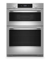 Kitchenaid 27\" Smart Electric Combo Wall Oven with Assisted Cooking Modes - PrintShield™ - KOEC727SPS