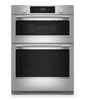 Kitchenaid 27" Smart Electric Combo Wall Oven with Assisted Cooking Modes - PrintShield™ - KOEC727SPS | Four mural combiné intelligent électrique KitchenAid et de 27 po avec modes de cuisson assistée - PrintShieldMC - KOEC727SPS