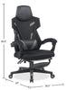 Sparrow 28.3" Ergonomic Gaming Chair with Lumbar Cushion and Footrest - Black | Fauteuil de jeu ergonomique Sparrow de 28,3 po avec coussin lombaire et repose-pieds - noir