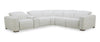 Essence 6-Piece Power Reclining Sectional with Power Headrests - Ivory | Sofa sectionnel inclinaison électrique Essence 6 pièces avec appuie-têtes électriques - ivoire
