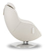 LG 29.6" Leather-Look Fabric Reclining Massage Chair with Matching Ottoman - Beige | Fauteuil de massage inclinable LG de 29,6 po en tissu d’apparence cuir avec pouf assorti - beige