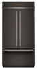 KitchenAid 24.2 Cu. Ft. 42" French Door Bottom Mount Refrigerator – Black Ore - KBFN542SBE | Réfrigérateur KitchenAid de 24,2 pi³ et de 42 po à portes françaises à congélateur inférieur - minerai noir - KBFN542SBE